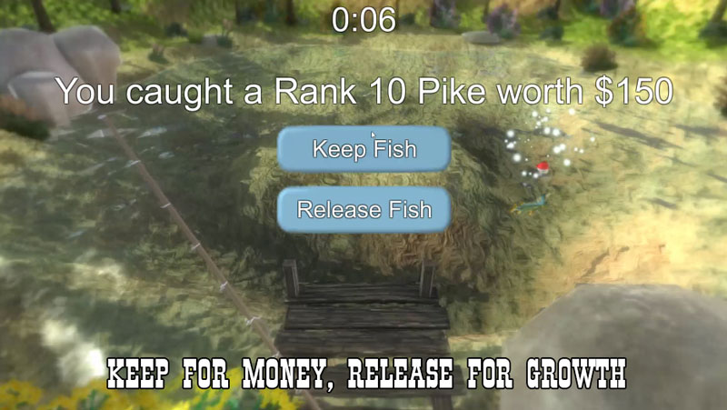 Fishing Sim: Keep or Release