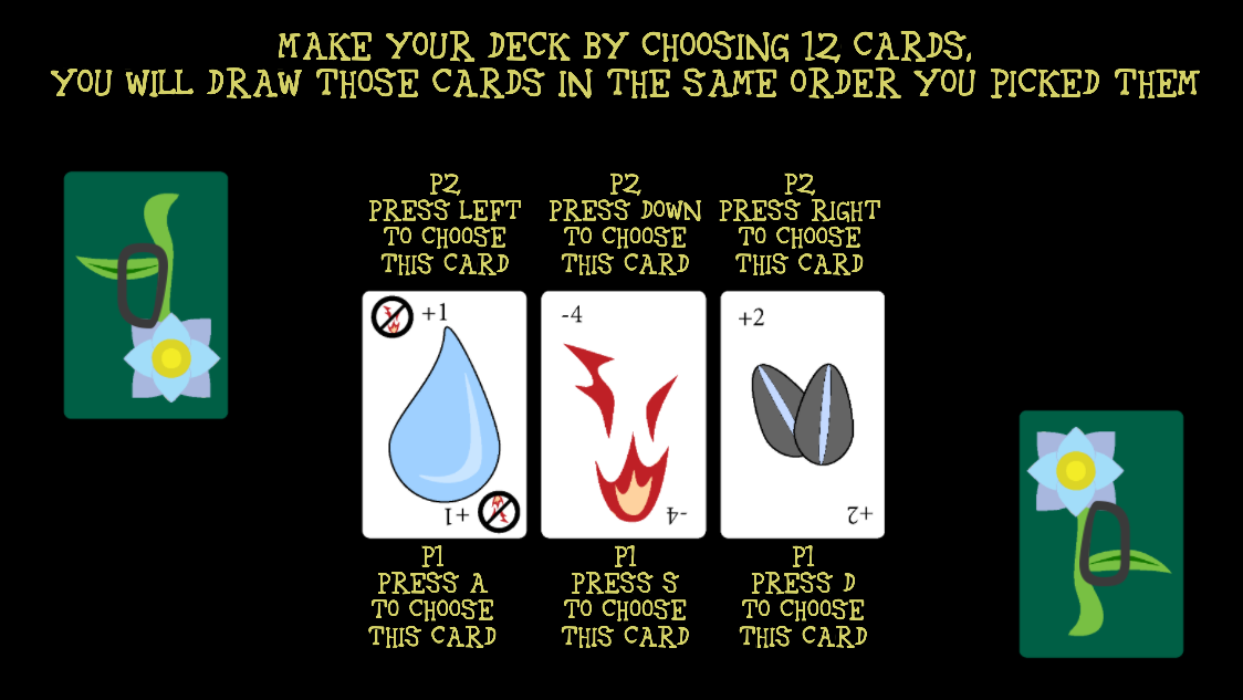 Seed, Water, Fire Cards
