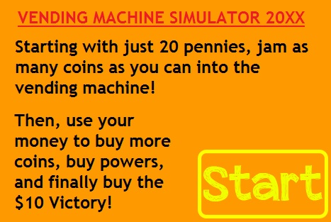 Vending Machine Simulator 20XX